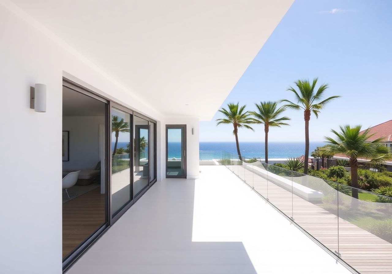 Two-bed apartment above Humewood beach in Humewood